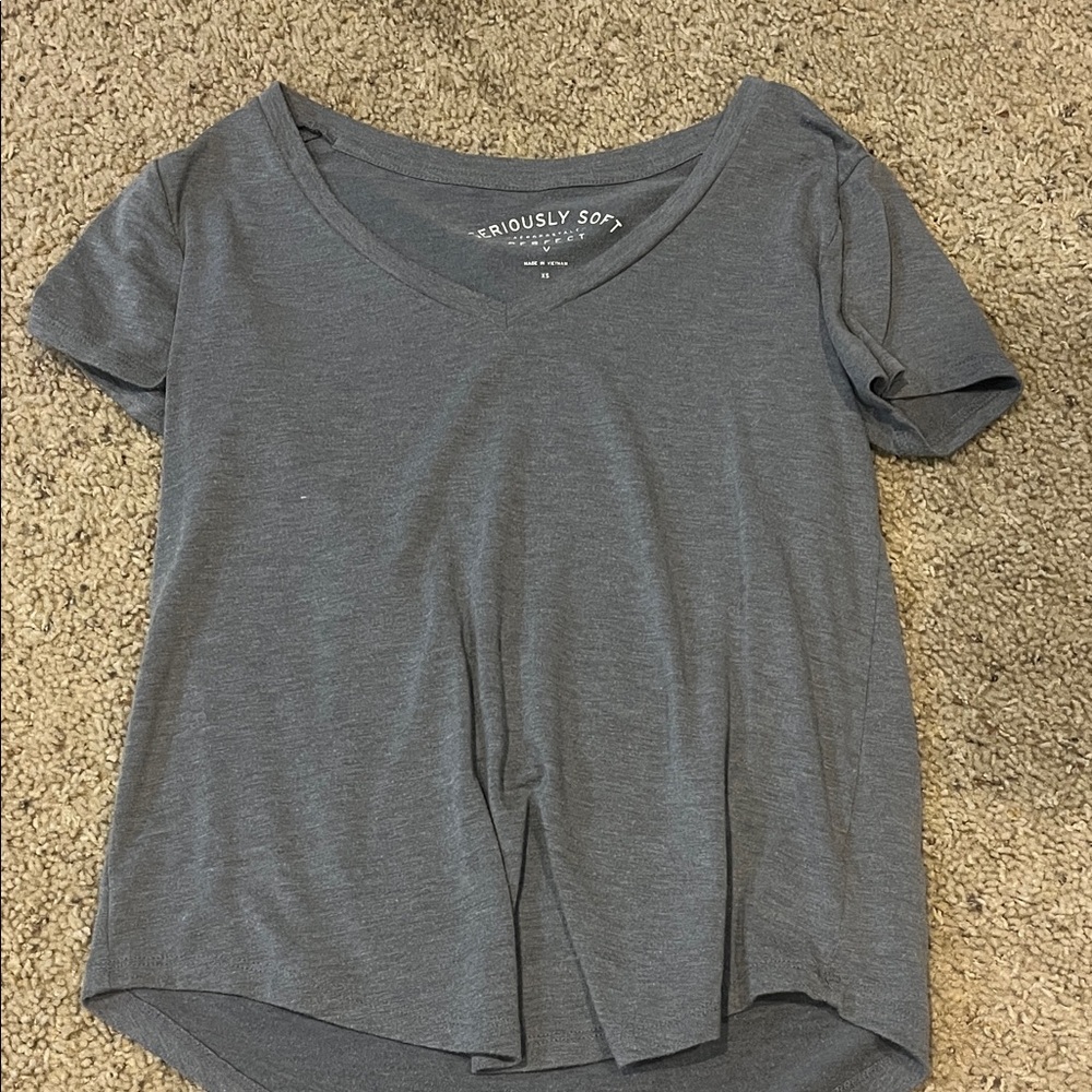 Aeropostale Gray Short Sleeve Tee